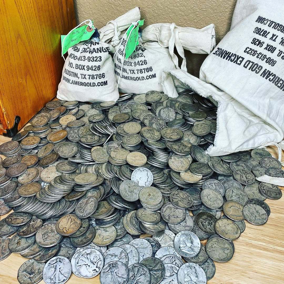 U.S Mint Silver Coin Bank Bag Mixed Lot | LIQUIDATION SALE