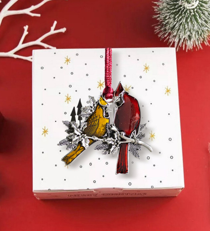 Solid Pewter Christmas Tree Ornament