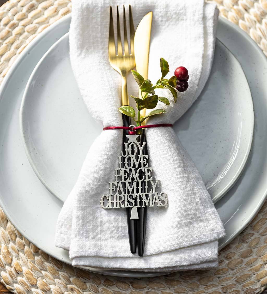 Solid Pewter Christmas Tree Ornament