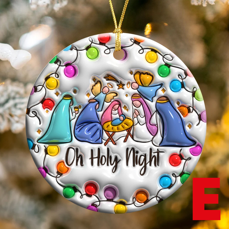Nativity Scene Ornament