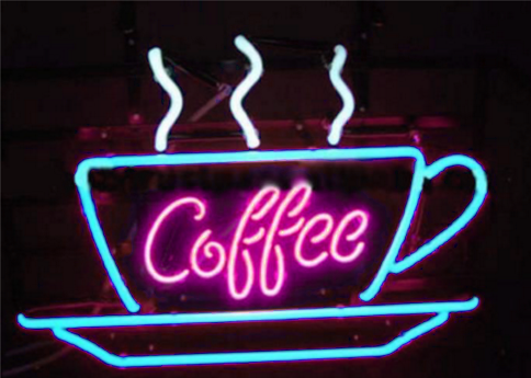 Coffee Neon Sign Wall Decor