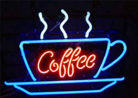 Coffee Neon Sign Wall Decor