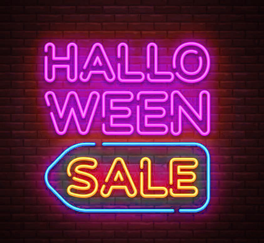 Halloween Neon Sign Wall Decor