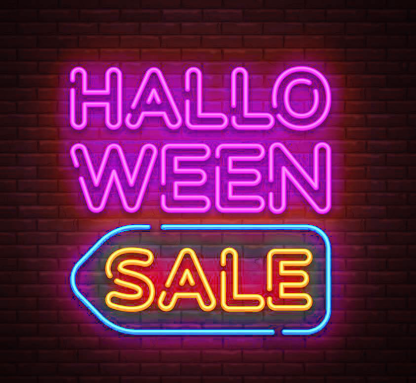 Halloween Neon Sign Wall Decor