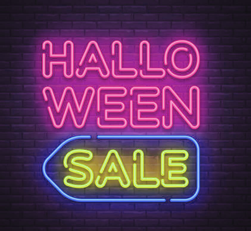 Halloween Neon Sign Wall Decor