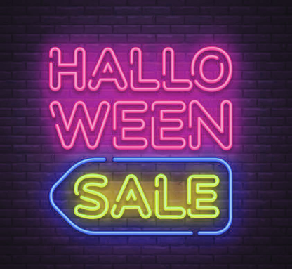 Halloween Neon Sign Wall Decor