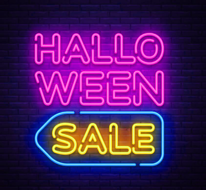 Halloween Neon Sign Wall Decor