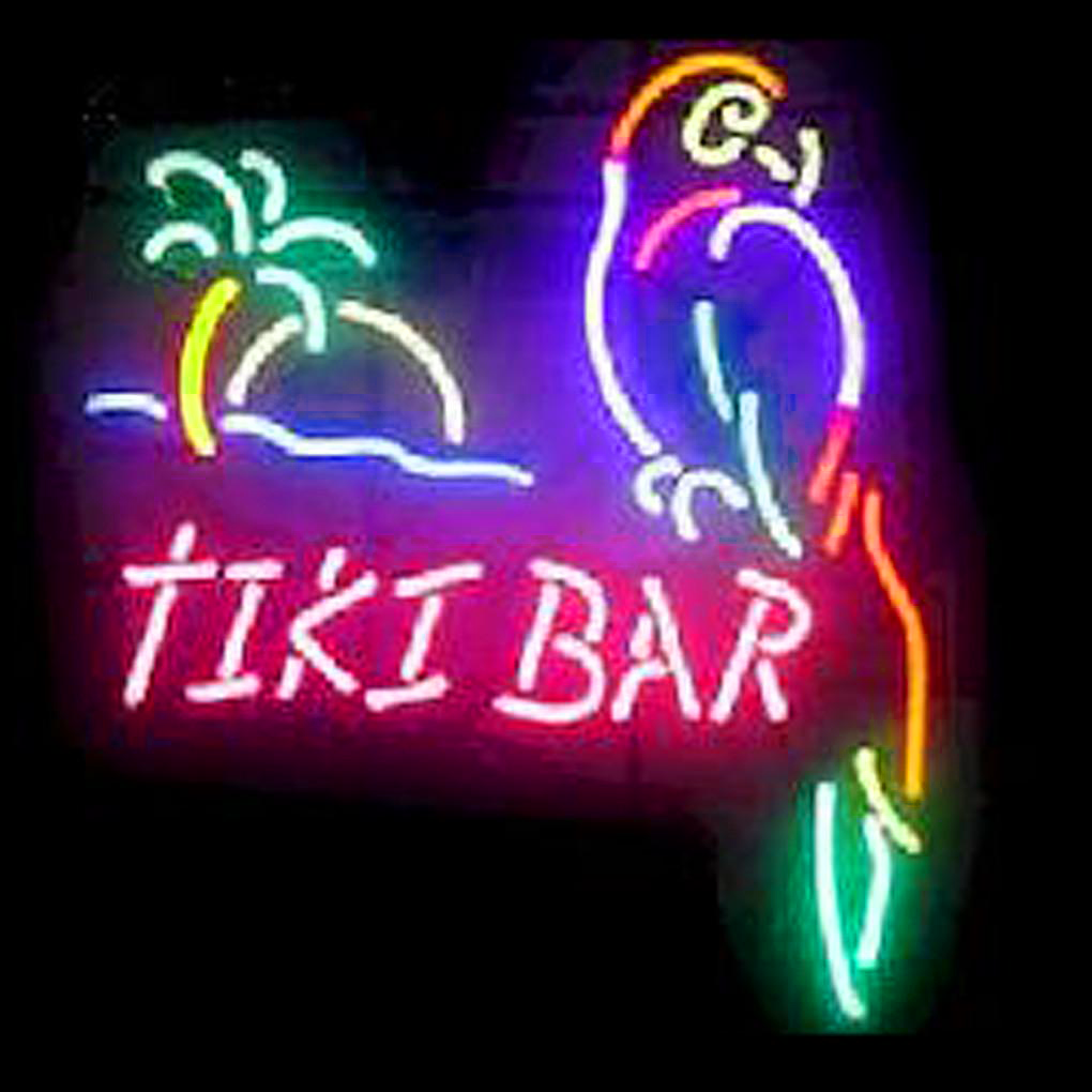 Tiki Bar Neon Signs Wall Decor