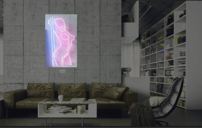 New Stripper Pole Dance Neon Sign Wall Decor Light Wall Decor