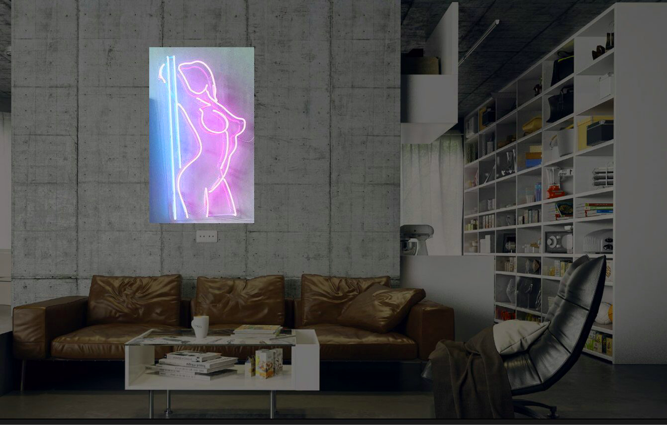 New Stripper Pole Dance Neon Sign Wall Decor Light Wall Decor
