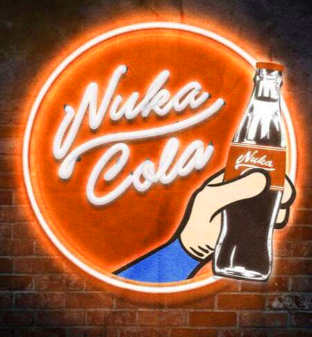 Nuka Cola Handmade Art Neon Sign Wall Decor