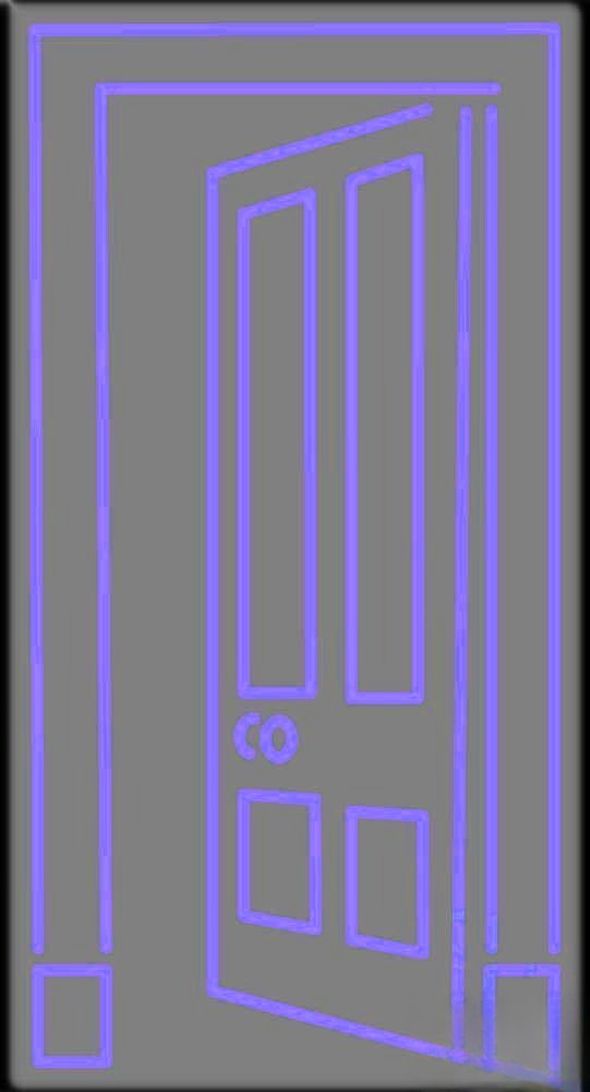 Open Door Handmade Art Neon Sign Wall Decor