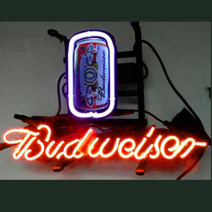 Professional Budweiser Can Beer Bar Neon Sign Wall Decor