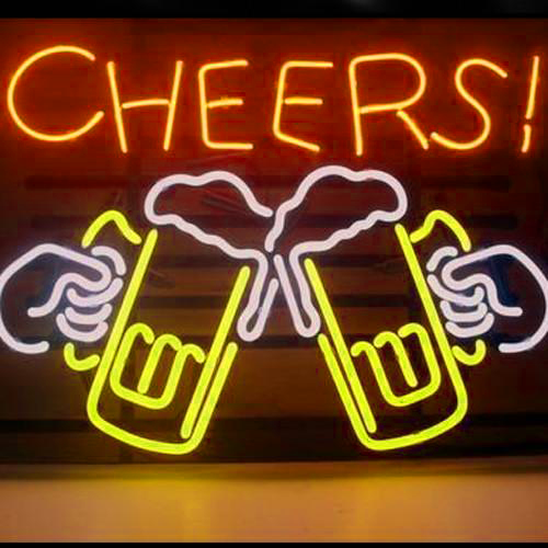 Professional Cheers Beer Beer Bar Open Neon Signs Wall Decor