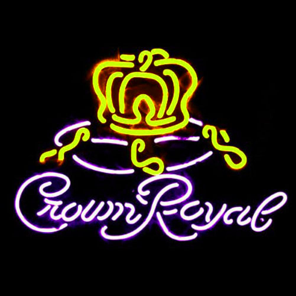 Professional Crown Royal Neon Sign Wall Decor