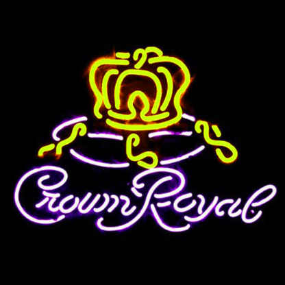 Professional Crown Royal Neon Sign Wall Decor