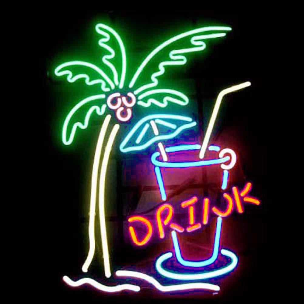 Professional Drink Beer Bar Open Neon Signs Wall Decor