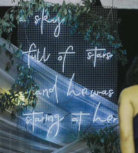 Sky Full Of Stars And He Was Staring At Here Wedding Home Deco Neon Sign Wall Decor