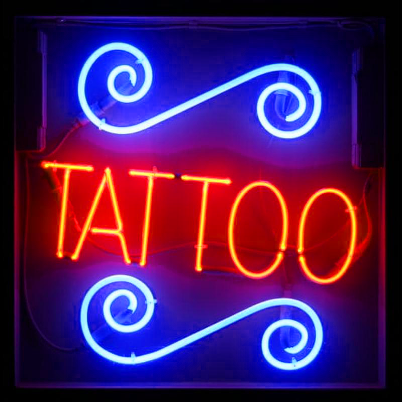 Tattoo Handmade Art Neon Sign Wall Decor