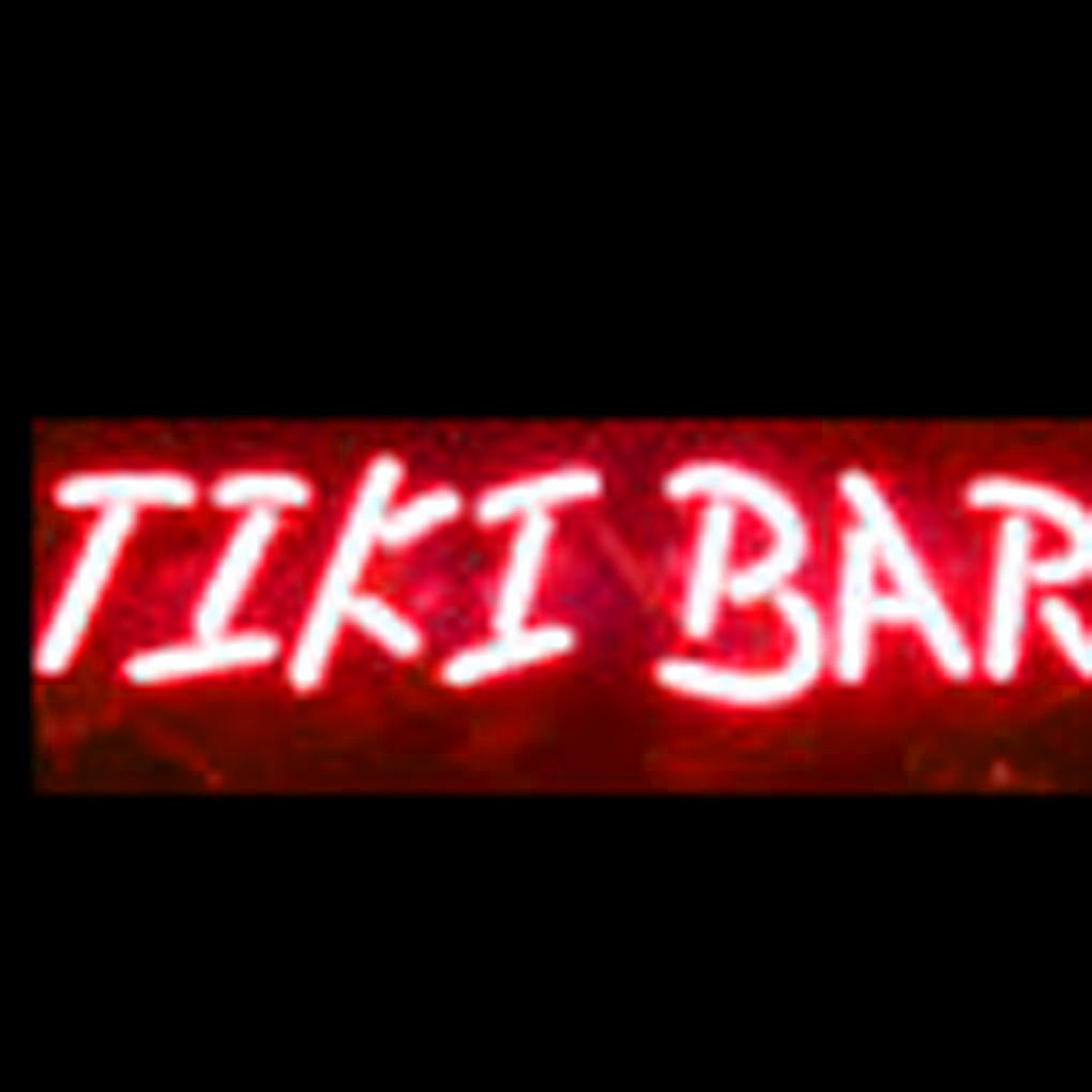 Tiki Bar Neon Sign For Open Wall Decor