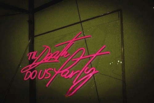 Til Death Do Us Party Wedding Home Deco Neon Signs Wall Art