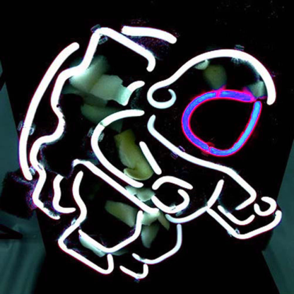Professional Spaceman Beer Bar Neon Sign Wall Decor