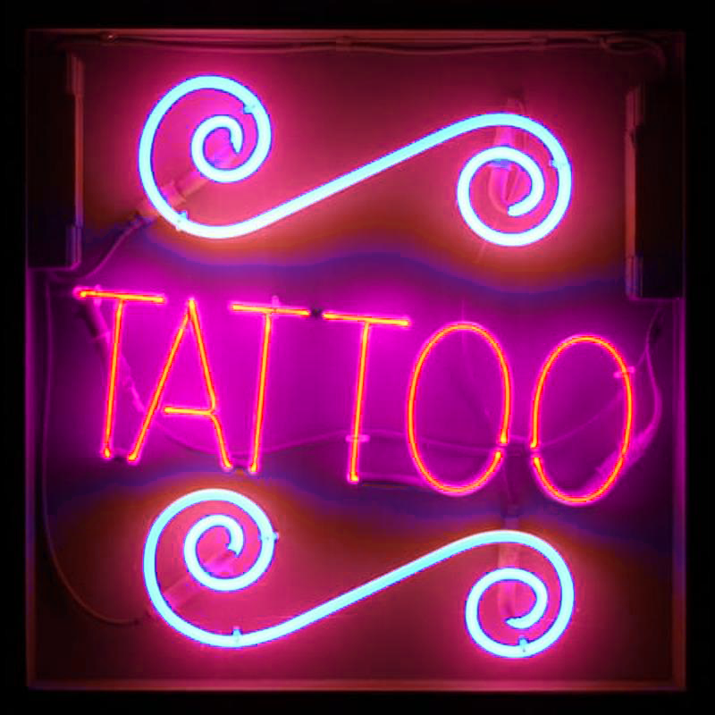 Tattoo Handmade Art Neon Sign Wall Decor