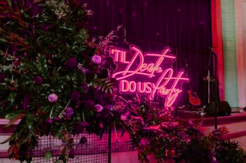 Til Death Do Us Party Wedding Home Deco Neon Sign Business Art