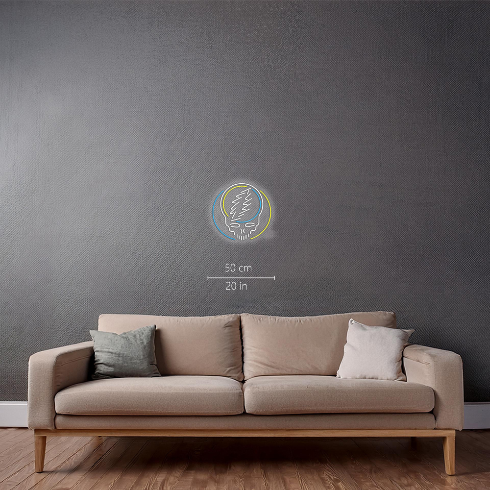 Grateful Dead Logo Rock Band Handmade Art Neon Sign