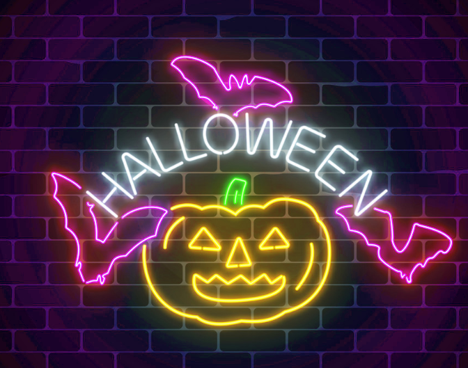 Halloween Neon Sign