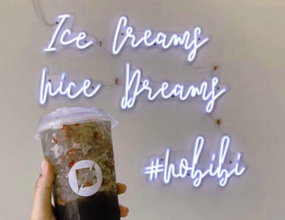 Ice Creamy Nice Dreamy Neon Sign