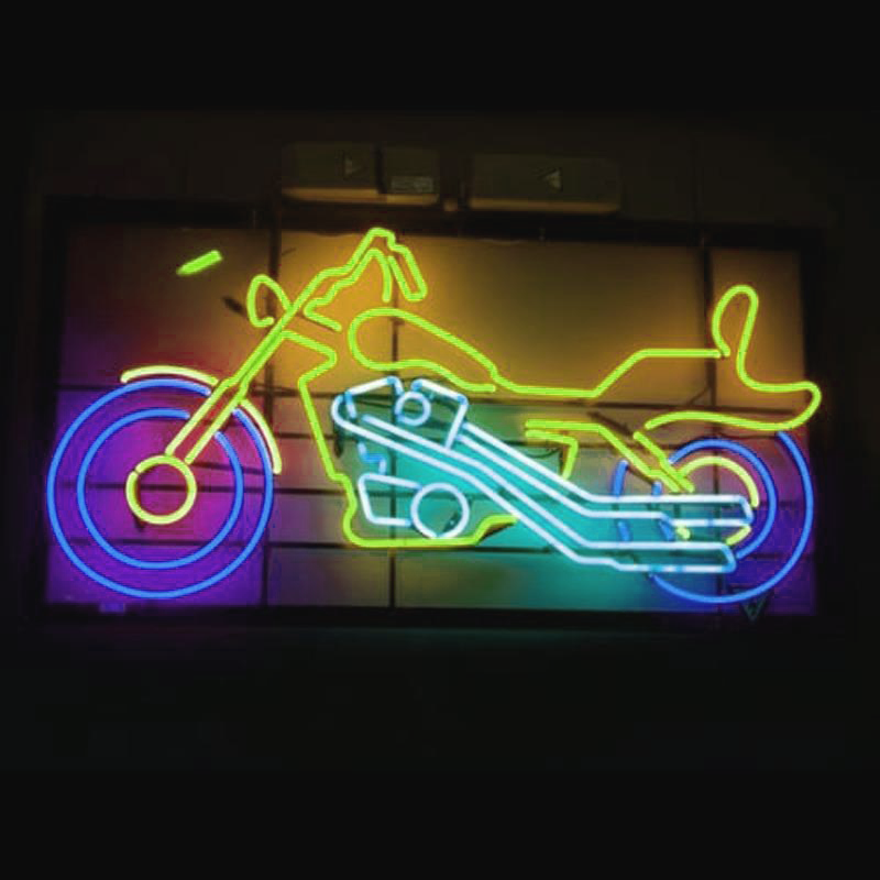 Motor Business Handmade Art Neon Sign