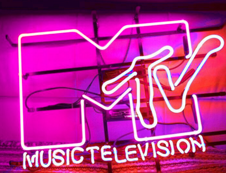 Music Television Tv Neon Sign