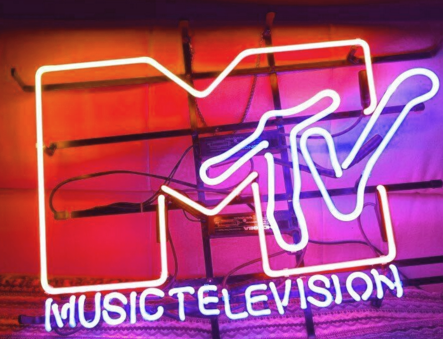 Music Television Tv Neon Sign