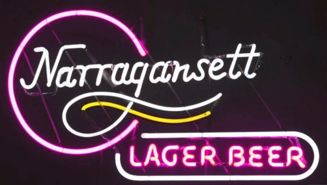 Narragansett Beer Handmade Art Neon Signs