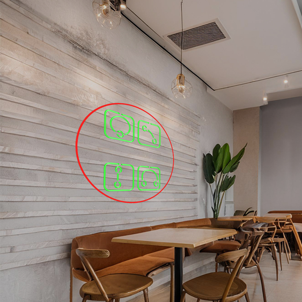 Piercing Handmade Art Neon Signs Led Wall Decor