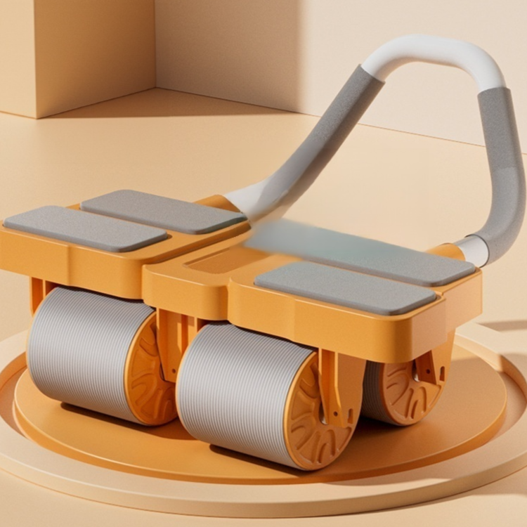 Cztery rundy automatycznego podciągania brzucha i zwijania koła fitness brzucha