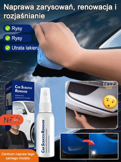 Spray do naprawy zarysowań samochodowych