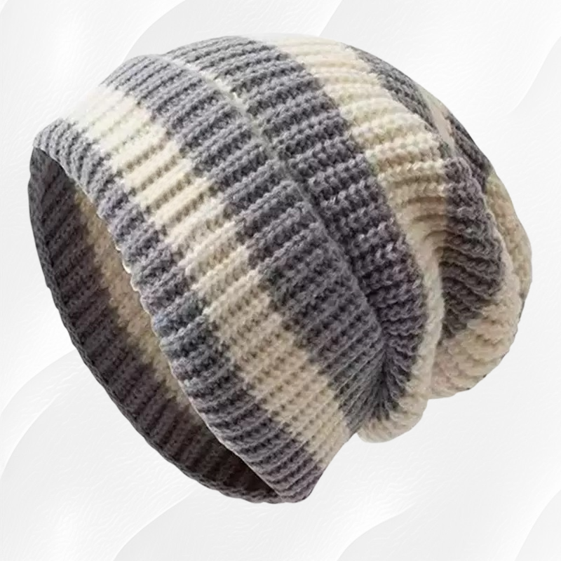  Ciepła czapka z włóczki