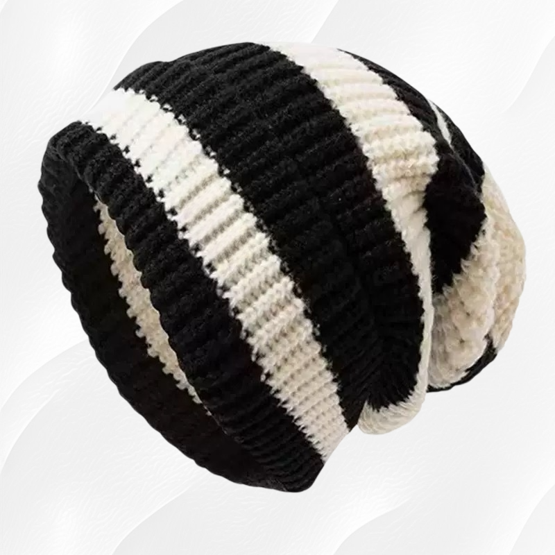 Ciepła czapka z włóczki