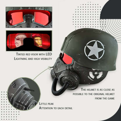 NCR Elite Riot Gear Helmet