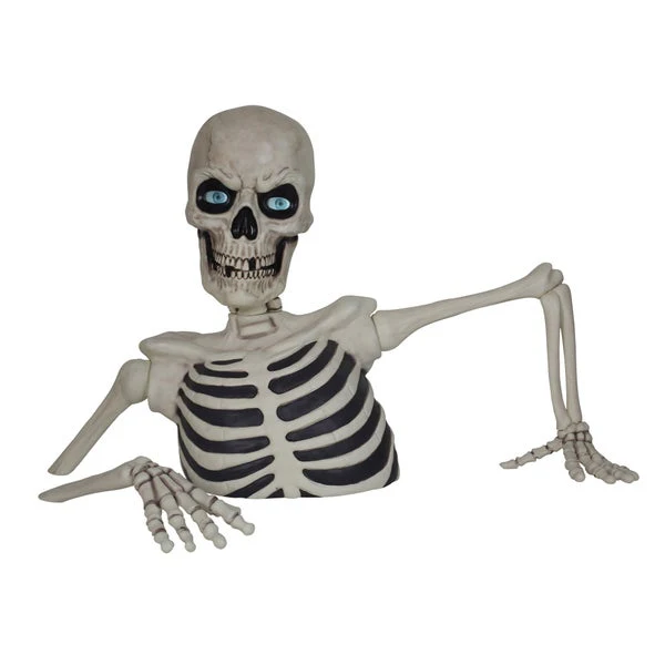 👻 Early Bird Halloween Special – Massive Skeleton with Glowing Eyes & Spooky Sound🎃