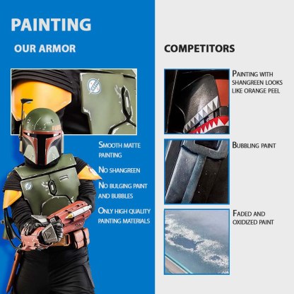 Boba Fett Cosplay Full Armor with Jetpack & Helmet