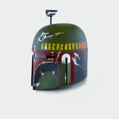 Boba Fett - Classic Old Helmet with LED