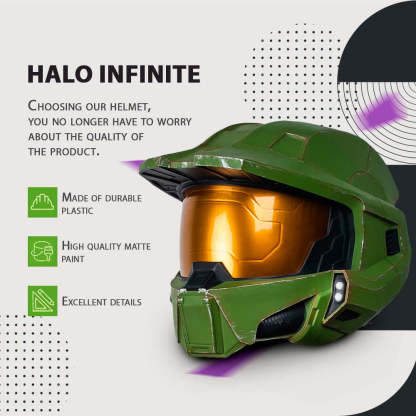 Halo Infinite Helmet with LED