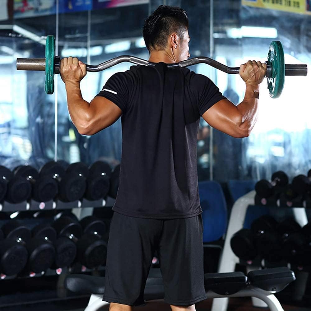 1 or 3 Pack Men's Workout Running Shirts, Dry Fit Moisture Wicking T-Shirts, Sports Gym Athletic Short Sleeve Shirts