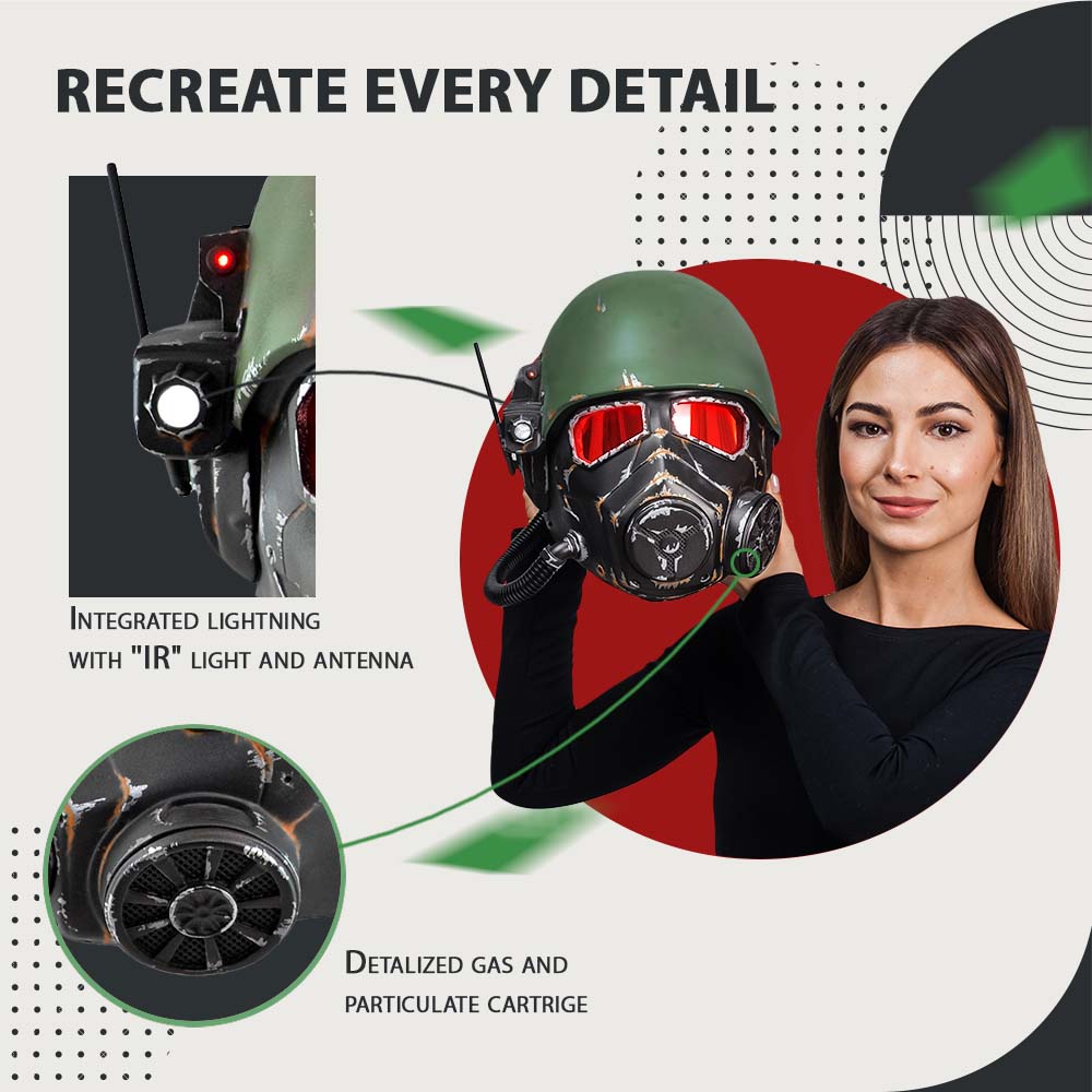 NCR Ranger Helmet with LED