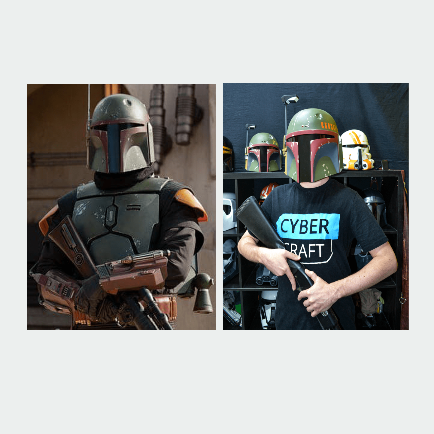 Boba Fett - Book of Boba Fett Helmet with LED