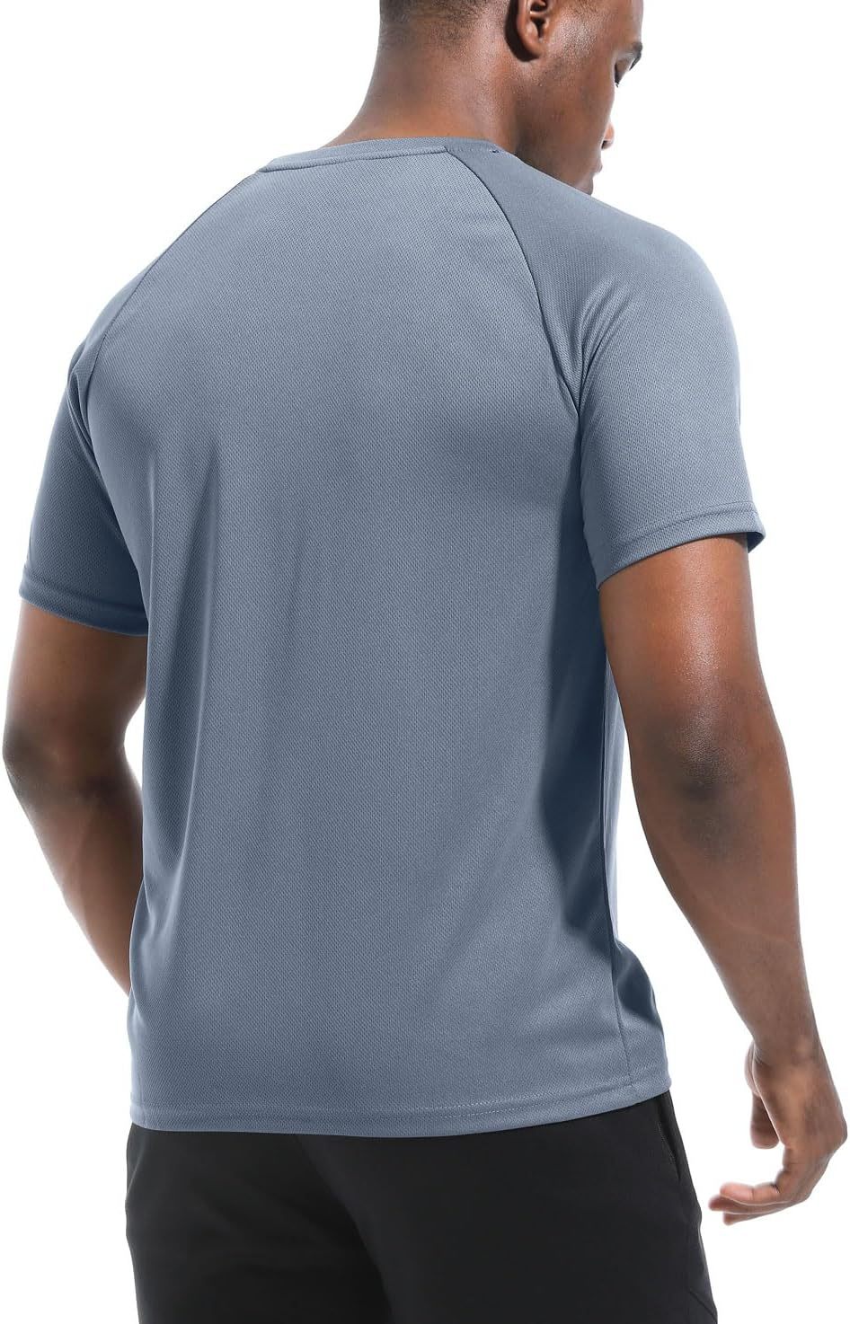 1 or 3 Pack Men's Workout Running Shirts, Dry Fit Moisture Wicking T-Shirts, Sports Gym Athletic Short Sleeve Shirts