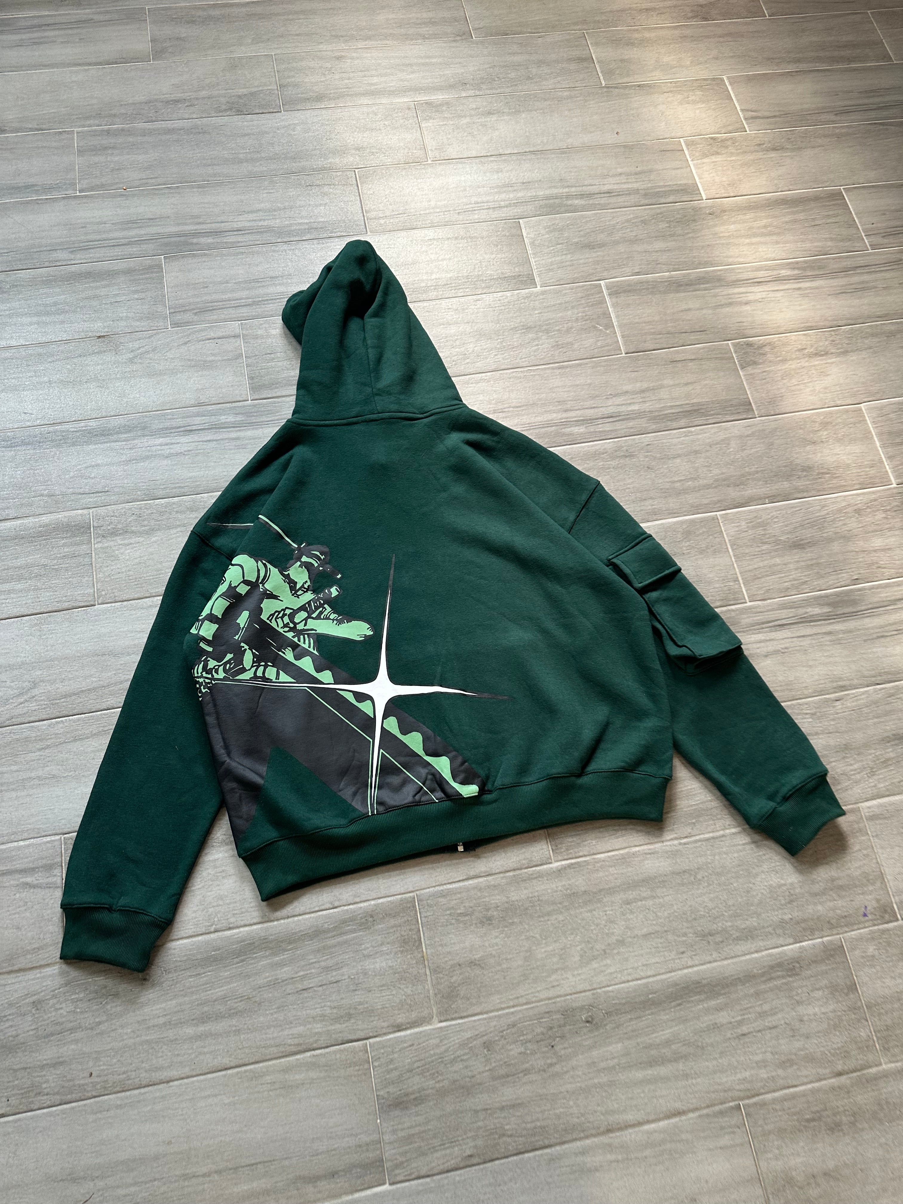 ZORO ZIP-UP (OVERSIZED)